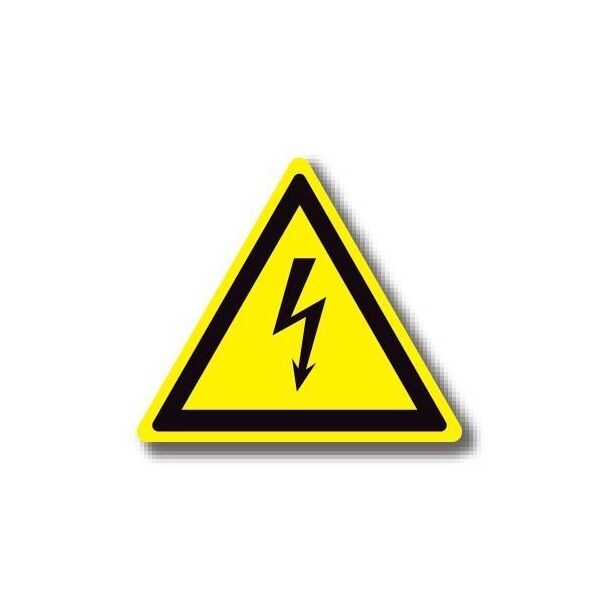 Ergomat 30in TRIANGLE SIGNS - High Voltage DSV-SIGN 900 #1223 -UEN - main